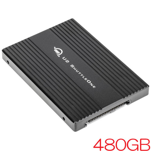 OWC OWCU2SHTL1T.5 [480GB SSD OWC U2 ShuttleOne 2.5inch U.2 (NVMe M.2変換) 3D TLC 250TBW 5年保証]