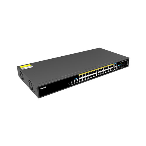 Ruijie Networks XS-S1930J-24GT4SFP/2GT-P [L2+フルマネジメントスイッチ GbE×24、RJ45/SFP×2、1000M SFP×2、PoE給電]