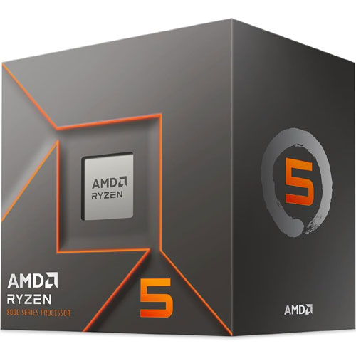 AMD 100-100001591BOX [Ryzen 5 8400F (6C/12T、4.2GHz、TDP65W、Ryzen AI) BOX with Wraith Stealth Cooler]