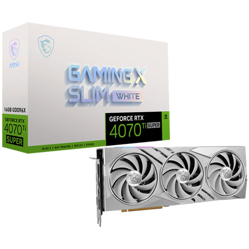 GeForce RTX 4070 Ti SUPER 16G GAMING X SLIM WHITE_画像6
