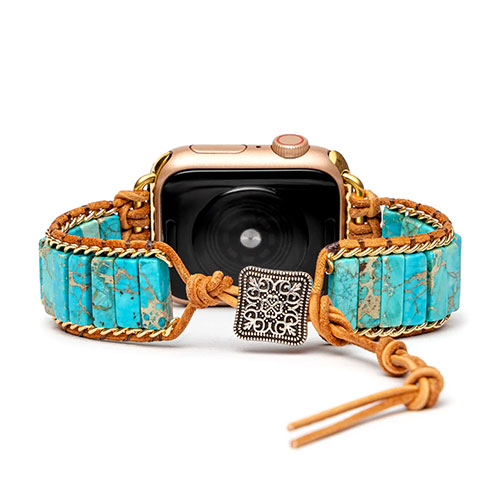 CAPE DIABLO CD25123AW [ネイティブ ターコイズ for Apple Watch 38-49mm Lサイズ]