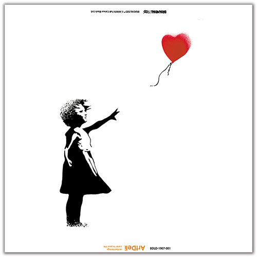 Digital Oasis Visual Sonic アートパネルBluetoothスピーカー Banksy [BDLD-1907-001]