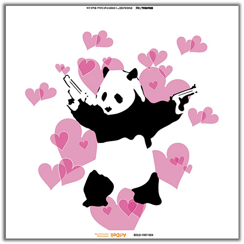 Digital Oasis Visual Sonic アートパネルBluetoothスピーカー Banksy [BDLD-1907-004]
