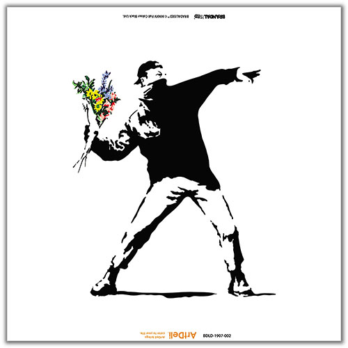 Digital Oasis Visual Sonic アートパネルBluetoothスピーカー Banksy [BDLD-1907-002]