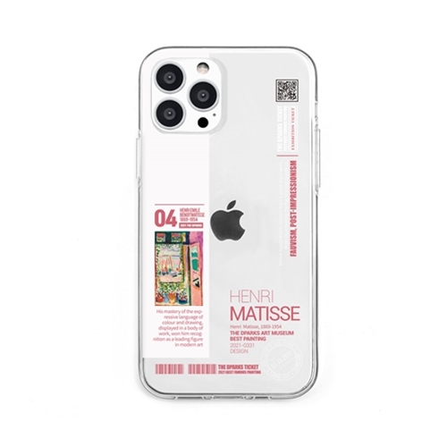 dparks DS21192i13P [ソフトクリアケース for iPhone 13 Pro マティス]