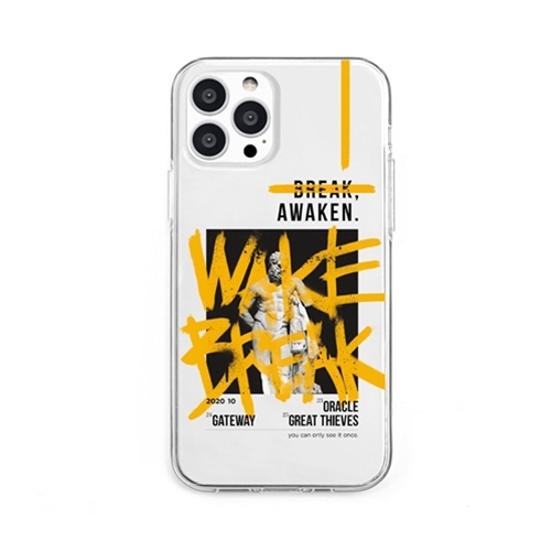 dparks DS21174i13P [ソフトクリアケース for iPhone 13 Pro AWAKEN YELLOW]