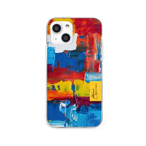 dparks DS21121i13MN [ソフトケース for iPhone 13 mini Painting Blending POP]