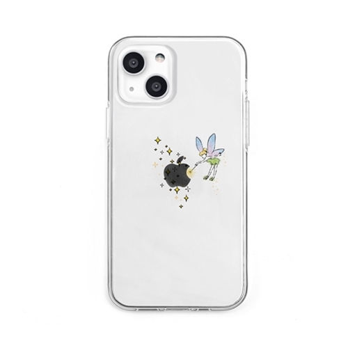 dparks DS21172i13 [ソフトクリアケース for iPhone 13 タイニーフェアリー]