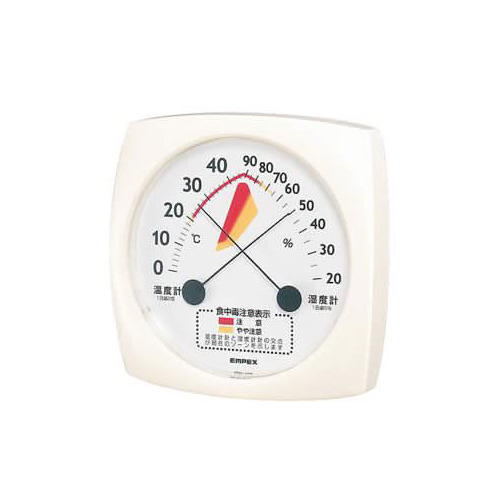 EMPEX EMPEX 生活管理 温度・湿度計 食中毒注意計 TM-2511 ホワイト