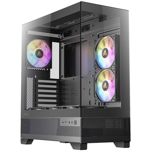 ANTEC ATX ミドルタワーケース CX700 RGB Elite ピラーレス式フロント・サイドパネル
