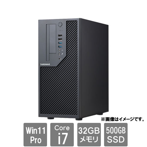 サードウェーブ raytrek raytrek MCX46(IDTZ) [MCX46 (Core i7-14700F 32GB SSD500GB RTX4060 Win11Pro)]