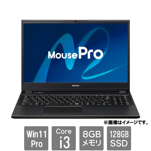 MCJ L5I3U01BKBBAW101DEC-BPQD [ノートPC MousePro L5-I3U01BK-B(i3-1215U 8GB SSD128GB 15.6 SM Win11Pro 3Y)]