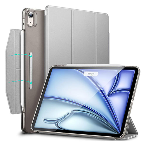 ESR ES20210 [ASCEND ウルトラスリムケース for 11インチiPad Air(M2)/iPad Air(第5世代/第4世代)グレー]