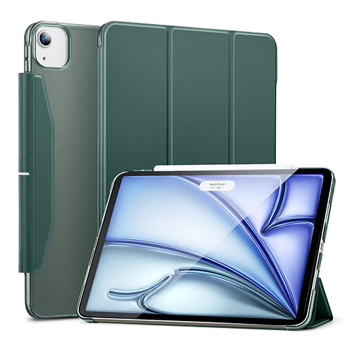 ESR ES26780 [ASCEND ウルトラスリムケース for 13インチiPad Air(M2) フォレストグリーン]