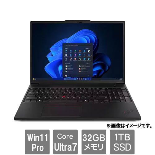 レノボ・ジャパン Mobile Workstation P 21KT000CJP [TP P16s Gen 3(Core Ultra 7 32GB SSD1TB 16.0WQUXGA Win11Pro)]