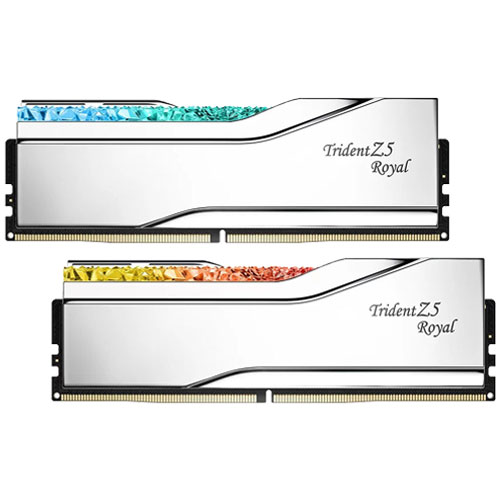 G.SKILL F5-6400J3239F48GX2-TR5S [Trident Z5 Royal 96GB (48GBx2) DDR5 6400 MT/s CL32-39-39-102 1.35V Slv]