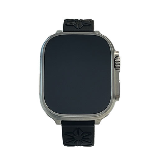 KAORU KBaL001B [KAORU-band Apple Watch Lサイズ ブラック/和墨の香り]