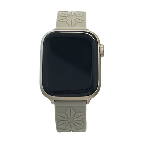 KAORU KBaM001Y [KAORU-band Apple Watch Mサイズ グレー/柚子の香り]