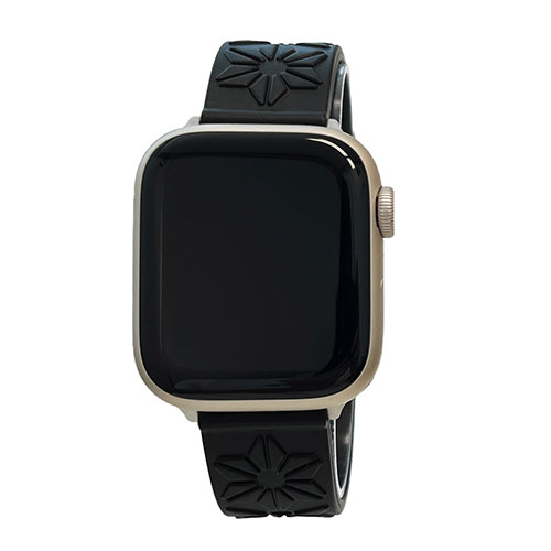 KAORU KBaM001B [KAORU-band Apple Watch Mサイズ ブラック/和墨の香り]