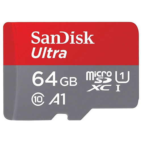 サンディスク SDSQUAB-064G-GN6MN [microSDXCカード 64GB Ultra UHS-1 A1 海外リテール品]