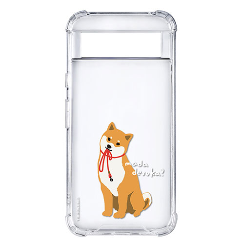abbi FRIENDS ABF26916P8A [しばたさんハイブリッドケース for Google Pixel 8a お散歩まだですか]