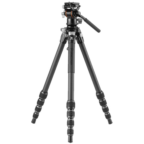 VANGUARD ALTA PRO 3VLT 235CV10 [カーボンプロフェッショナルビデオ三脚 5段 VEO PV-10ビデオ雲台付 三脚ケース付]
