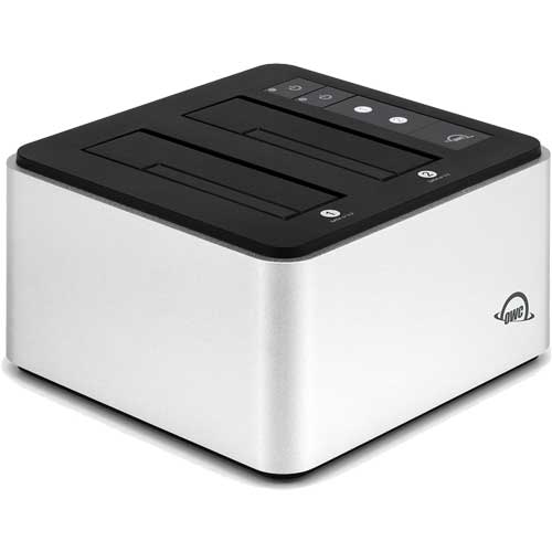 OWC OWCTCDRVDCKSN [Drive Dock U.2 Dual-Bay NVMe U.2 / SATA ドライブドック USB 3.2 Gen 2接続 2年保証]