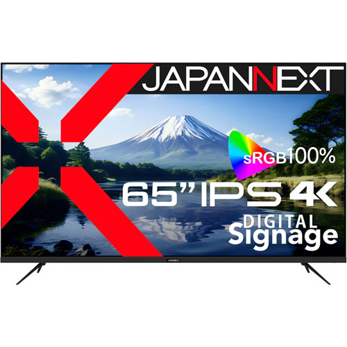 JAPANNEXT JN-IPS65UHD-U [4K HDR 65インチ液晶ディスプレイ IPS HDMIx3 PCモニター 2年保証]