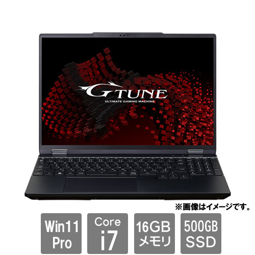 MCJ E5I7G60BKABCW101DEC-BPQD [ノートPC G-Tune E5-I7G60BK-A(i7-13650HX 16GB SSD500GB 15.3 Win11Pro 3Y)]
