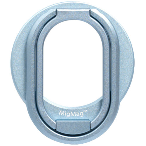Mig Mag MIMG-02BL [2関節可変タイプ スマホリング MagSafe対応 ネオジム磁石搭載 ブルー]