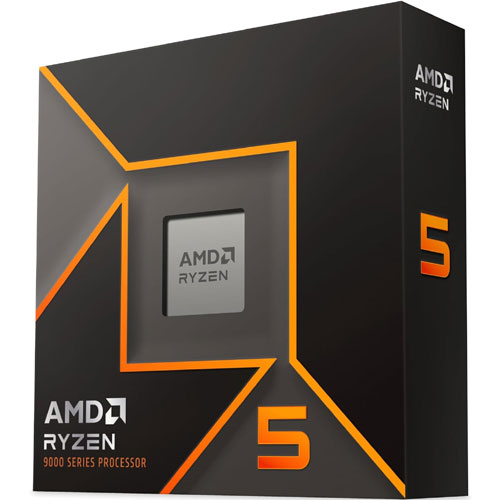 AMD 100-100001405WOF [Ryzen 5 9600X (6C/12T、3.9GHz、TDP 65W、AM5、Radeon Graphics) BOX W/O cooler]