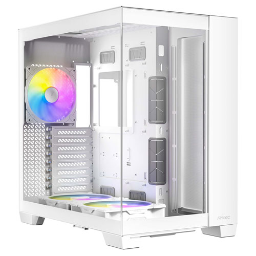 ANTEC E-ATX フルタワーケース Constellation C8 ARGB White ピラーレス式フロント・サイドガラスパネル