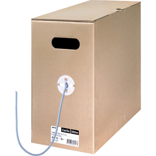 バッファロー（サプライ） BL5ETSTP3000BL [Cat5e対応LANケーブル長尺タイプ シールドタイプ STP 300m ブルー]