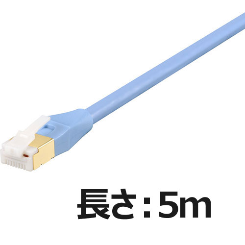 バッファロー（サプライ） BL5ETSTP50BL [ツメ折れないCat5e LANケーブル STP 5m ブルー]