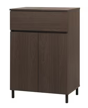 アイリスオーヤマ 家具 KCBL-590H-WN [キッチンキャビネット ウォールナット]