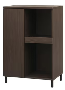 アイリスオーヤマ 家具 KCBL-590ST-WN [キッチンキャビネット ウォールナット]
