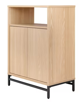 アイリスオーヤマ 家具 UTC-590W-N/B [ユニットキャビネット ナチュラル/ブラック]