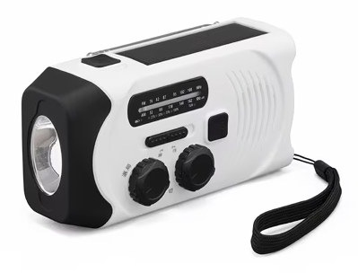 アイリスオーヤマ 電動工具 JTL-29 [手回し充電ラジオライト ホワイト]
