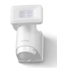 アイリスオーヤマ 屋外センサーライト LSL-B1SN-400 [乾電池式LED防犯センサーライト パールホワイト]