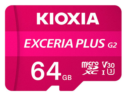 KIOXIA EXCERIA PLUS KMUH-B064G [UHS-I対応 Class10 microSDXCメモリカード 64GB]