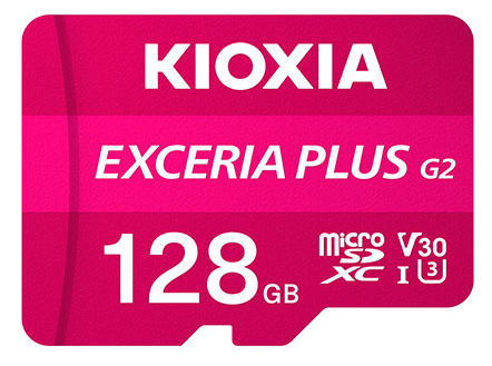 KIOXIA EXCERIA PLUS KMUH-B128G [UHS-I対応 Class10 microSDXCメモリカード 128GB]