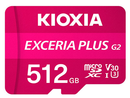 KIOXIA EXCERIA PLUS KMUH-B512G [UHS-I対応 Class10 microSDXCメモリカード 512GB]