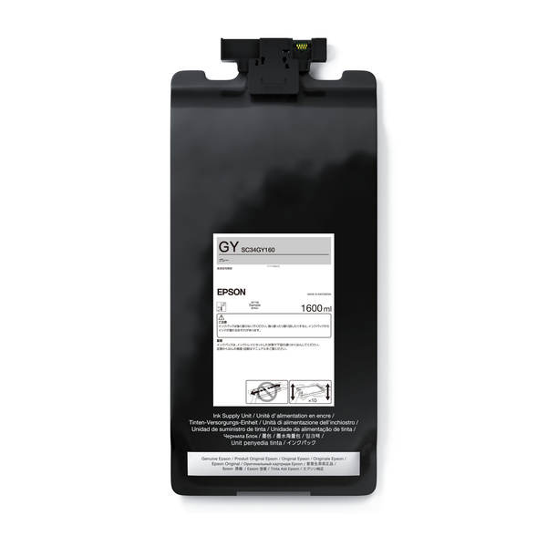 エプソン SC34GY160 [SureColor用 インクパック/1600ml(グレー)]