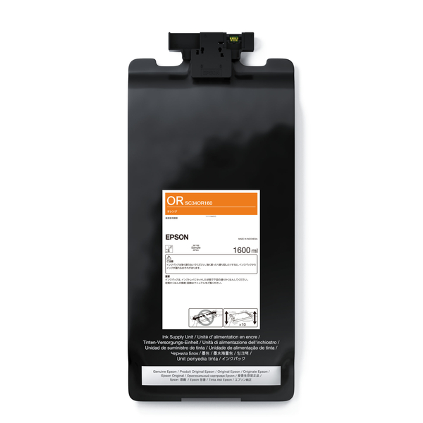 エプソン SC34OR160 [SureColor用 インクパック/1600ml(オレンジ)]