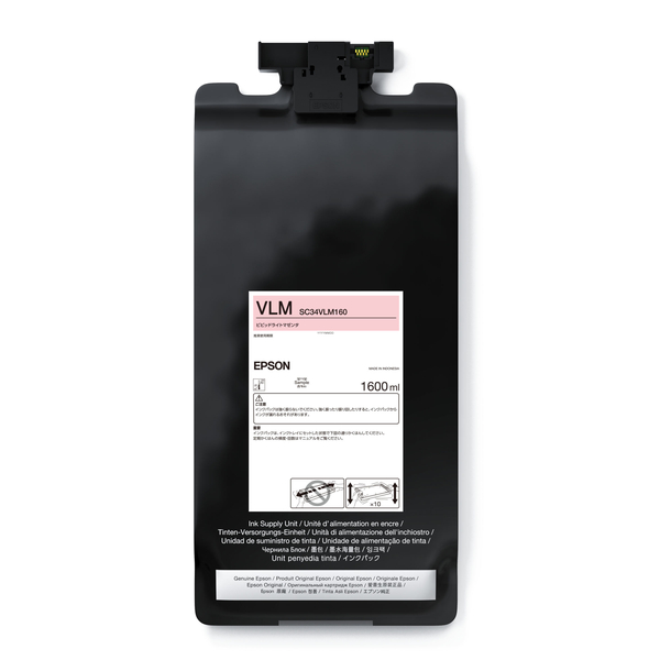 エプソン SC34VLM160 [SureColor用 インク/1600ml(ビビッドライトマゼンタ)]