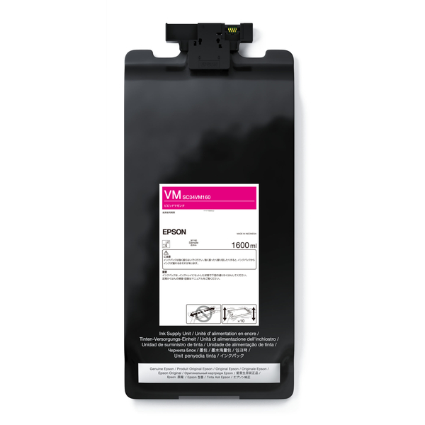 エプソン SC34VM160 [SureColor用 インクパック/1600ml(ビビッドマゼンタ)]