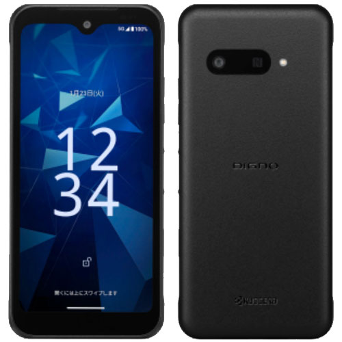 KC-S205K [法人向けWiFi専用 DIGNO SX4(MediaTek Dimensity6100 4GB 64GB And14 5.83 WiFi専用 ブラック)]