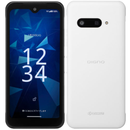 KC-S305W [法人向け5Gスマホ DIGNO SX4(MediaTek Dimensity6100 4GB 64GB And14 5.83 nanoSIM ホワイト)]