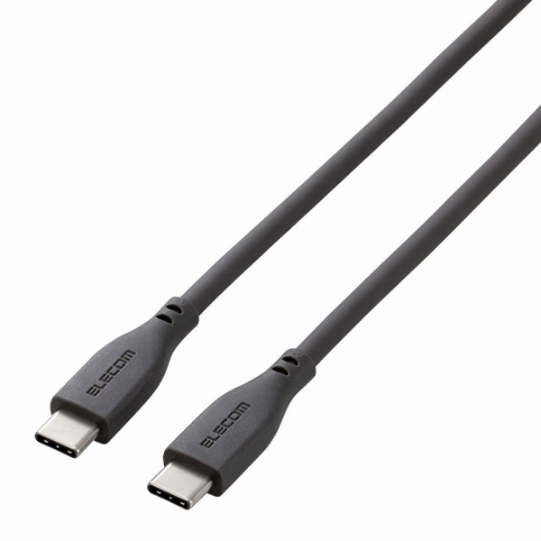 エレコム MPA-CCSS10GY [USB Type-C to Type-Cケーブル/1.0m/グレー]