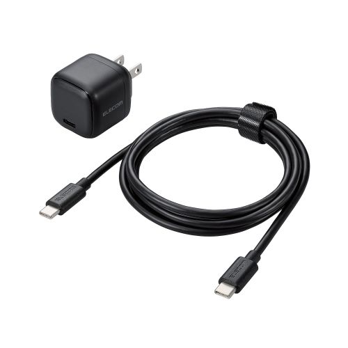 エレコム MPA-ACCP7620BK [AC充電器/USB-Cx1/ケーブル付/1.5m/ブラック]